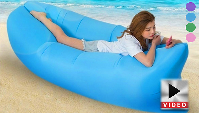 Spezzee Self-Inflating Sun Lounger - 4 Colours