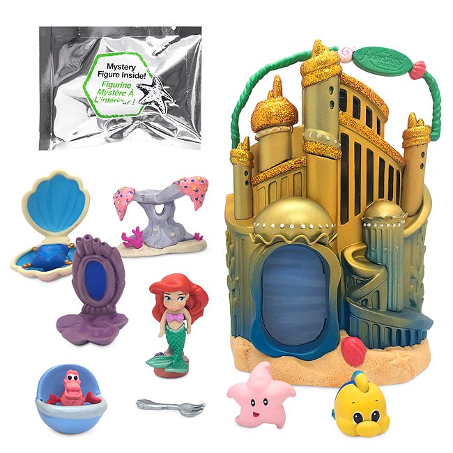 shopDisney Disney Store Ariel's Palace Playset, Disney Animators' Collection Littles