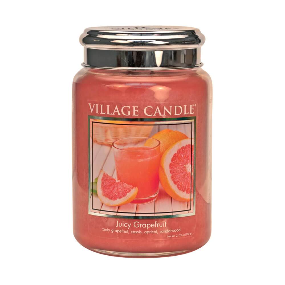 Village Candle  Juicy Grapefruit bougie parfumée 602 g