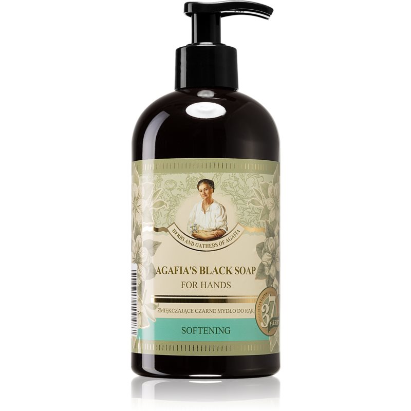 Babushka Agafia  Softening sapone nero per le mani 500 ml