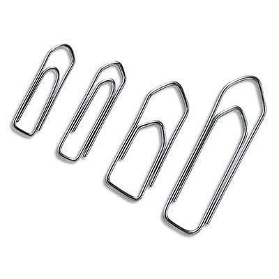 1er prix Trombones - Attache lettres - acier galvanisé et bout chevron - 30mm - boite de 1000