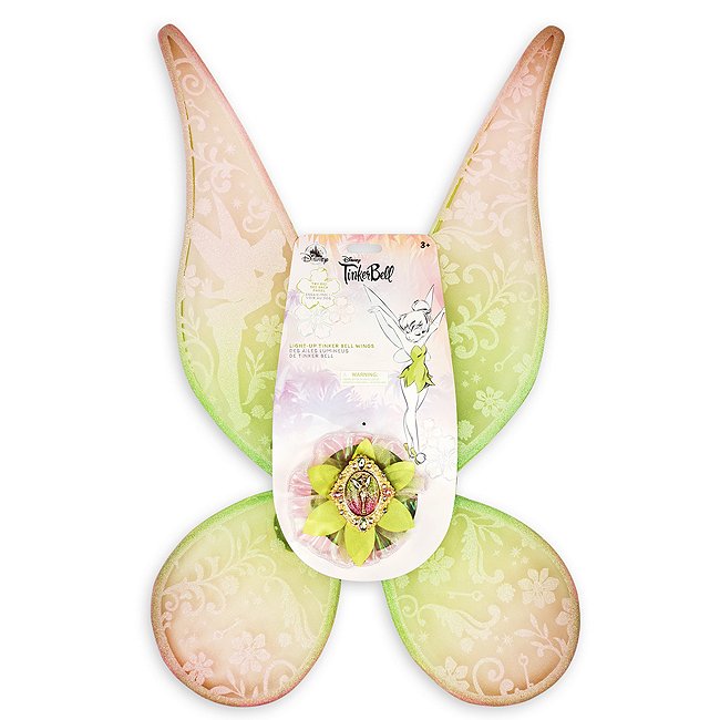Disney Store Tinker Bell Light-Up Wings, Girls, Green - From shopDisney