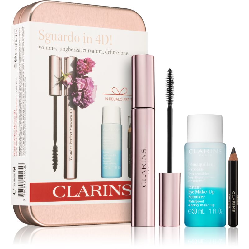 Clarins  Wonder Perfect Mascara 4D Set confezione regalo (per gli occhi)