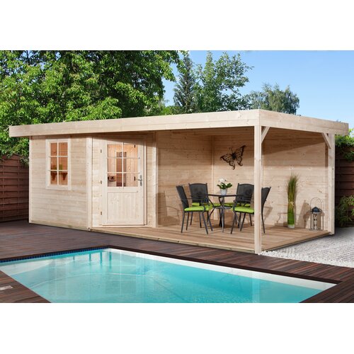 Weka Saunahaus SALO ohne Ofen für 3 Personen 