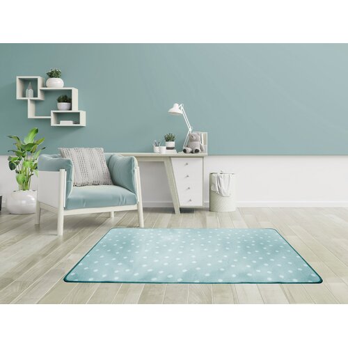 Harriet Bee Spielmatte Gabilan Colour: Blau, Maße: 140 cm B x 200 cm L
