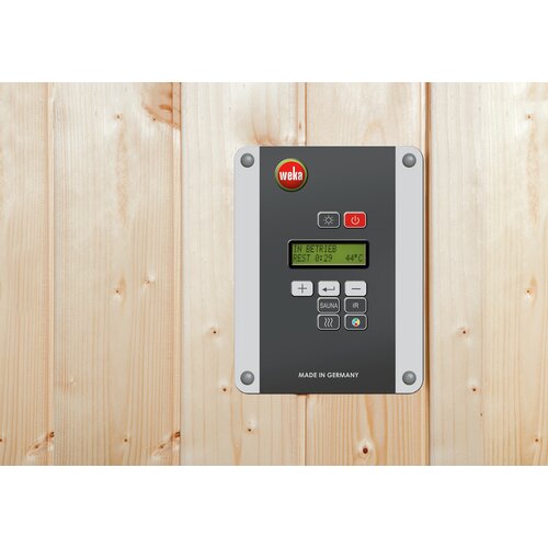 Weka Sauna Turku mit Ofen für 3 Personen