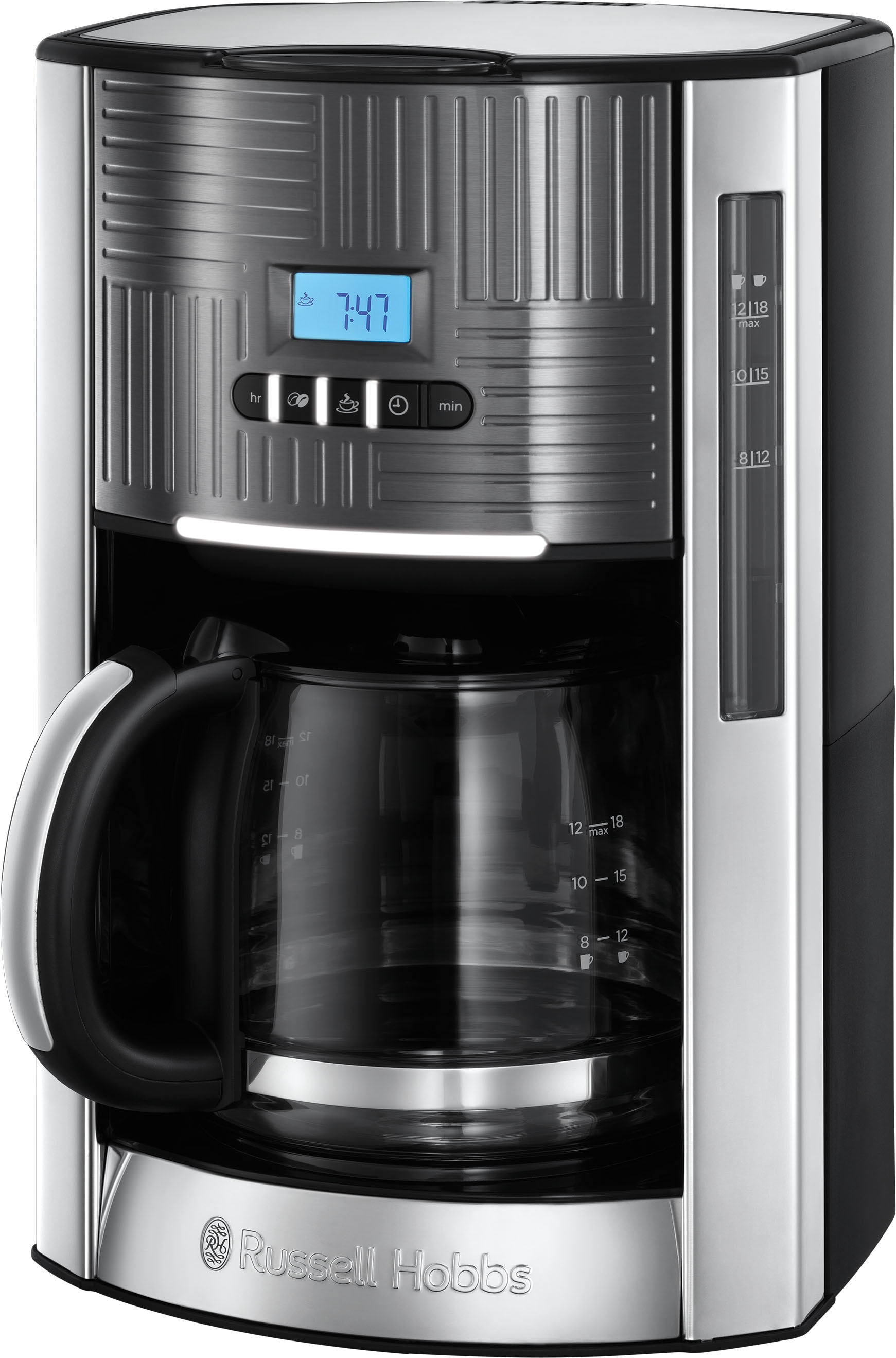 Russell Hobbs  Filterkaffeemaschine Geo Steel 25270-56, Papierfilter, 1x4