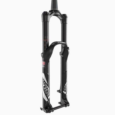 Rockshox Pike RCT3 Dual Position Forks - 27.5" - 15mm Axle / White / Crown Lockout / Tapered / 160mm