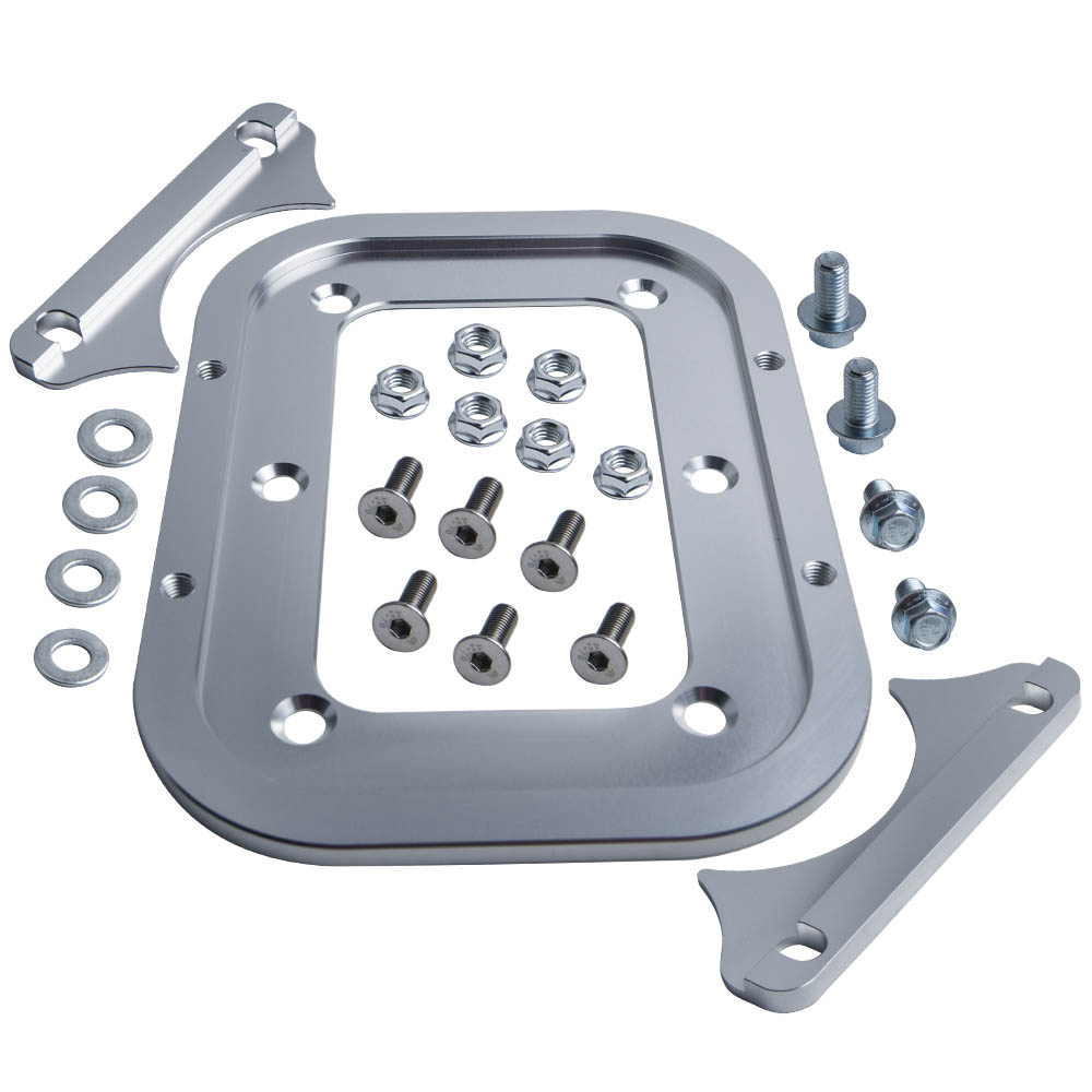 Billet Battery Tray Bracket Hold Down Mount For Optima Battery Aluminum New
