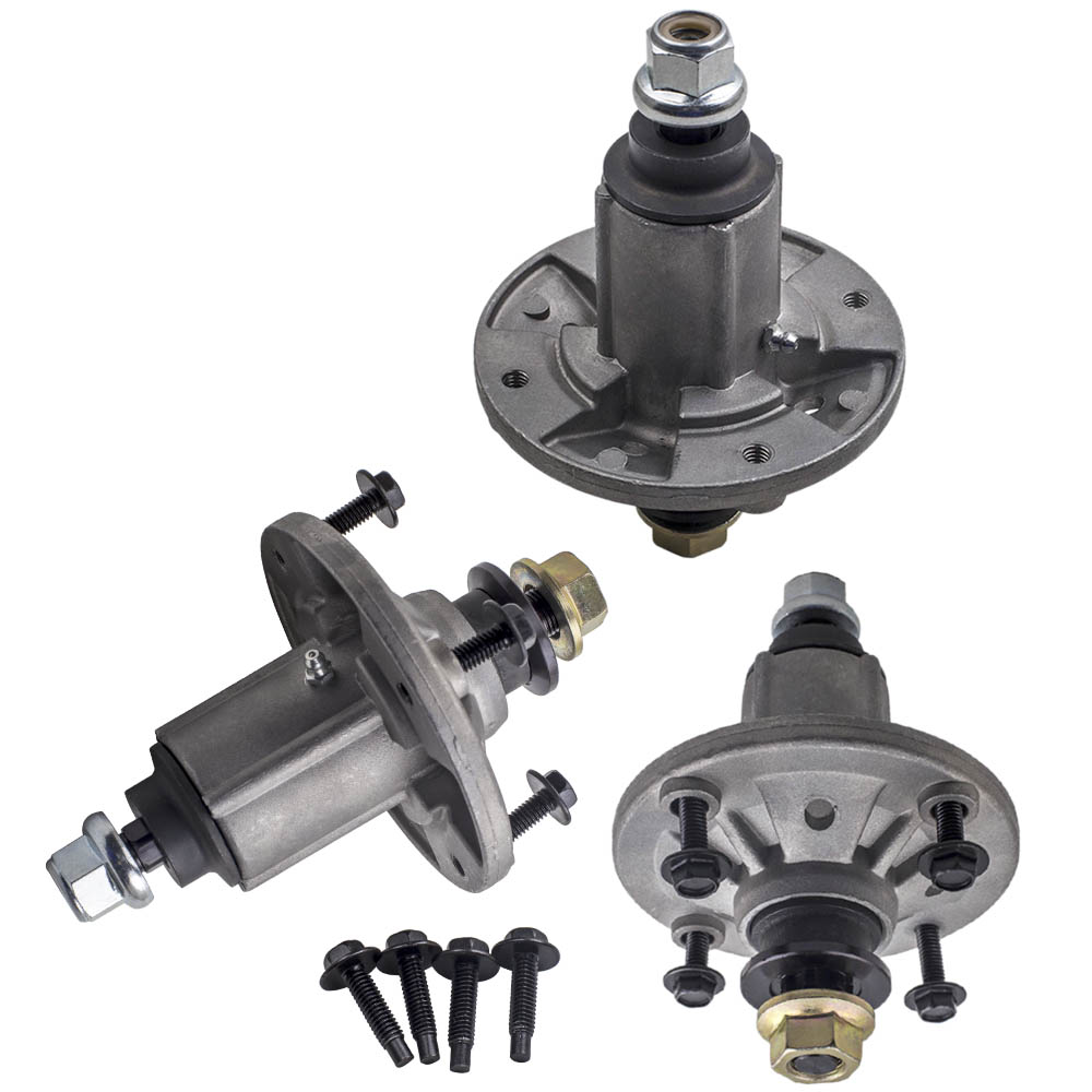 3 Lawn Mower Deck Spindles Fit for 145 155C D140 D150 D160 Tractors GY21098
