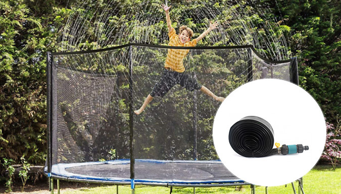 Spezzee Outdoor Trampoline Water Sprinkler - 2 Sizes