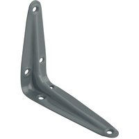 Forge FGELONGR34 London Shelf Bracket Grey 79 x 95mm (3 x 4in) Pac...