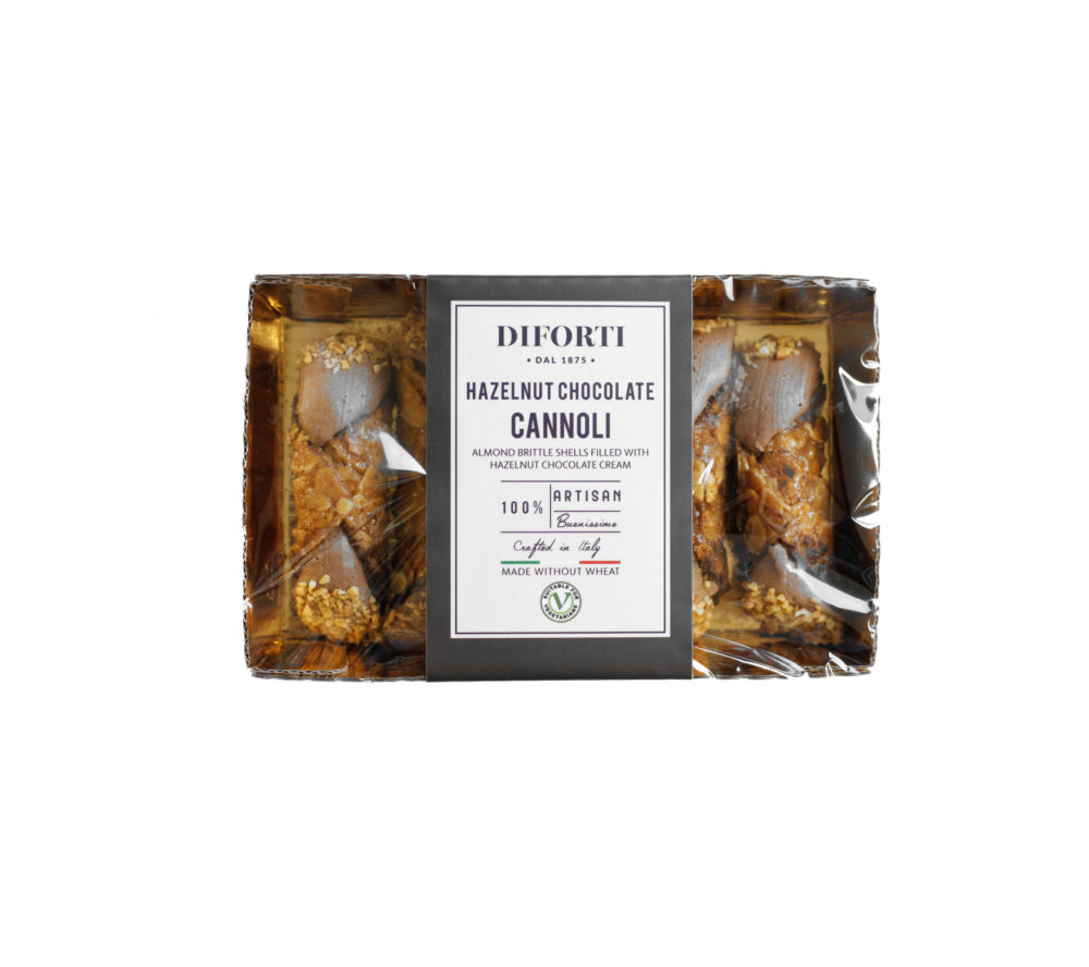 Jarrold Deli Other Brands DIFORTI GLUTEN FREE CANNOLI HAZELNUT CHOCOLATE 200G