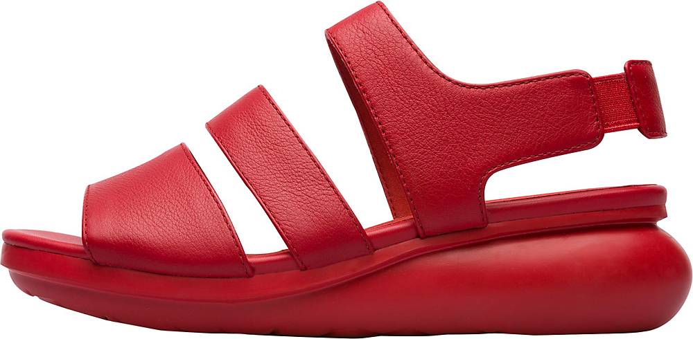 Camper , Riemchensandalen Balloon in rot, Sandalen für Damen