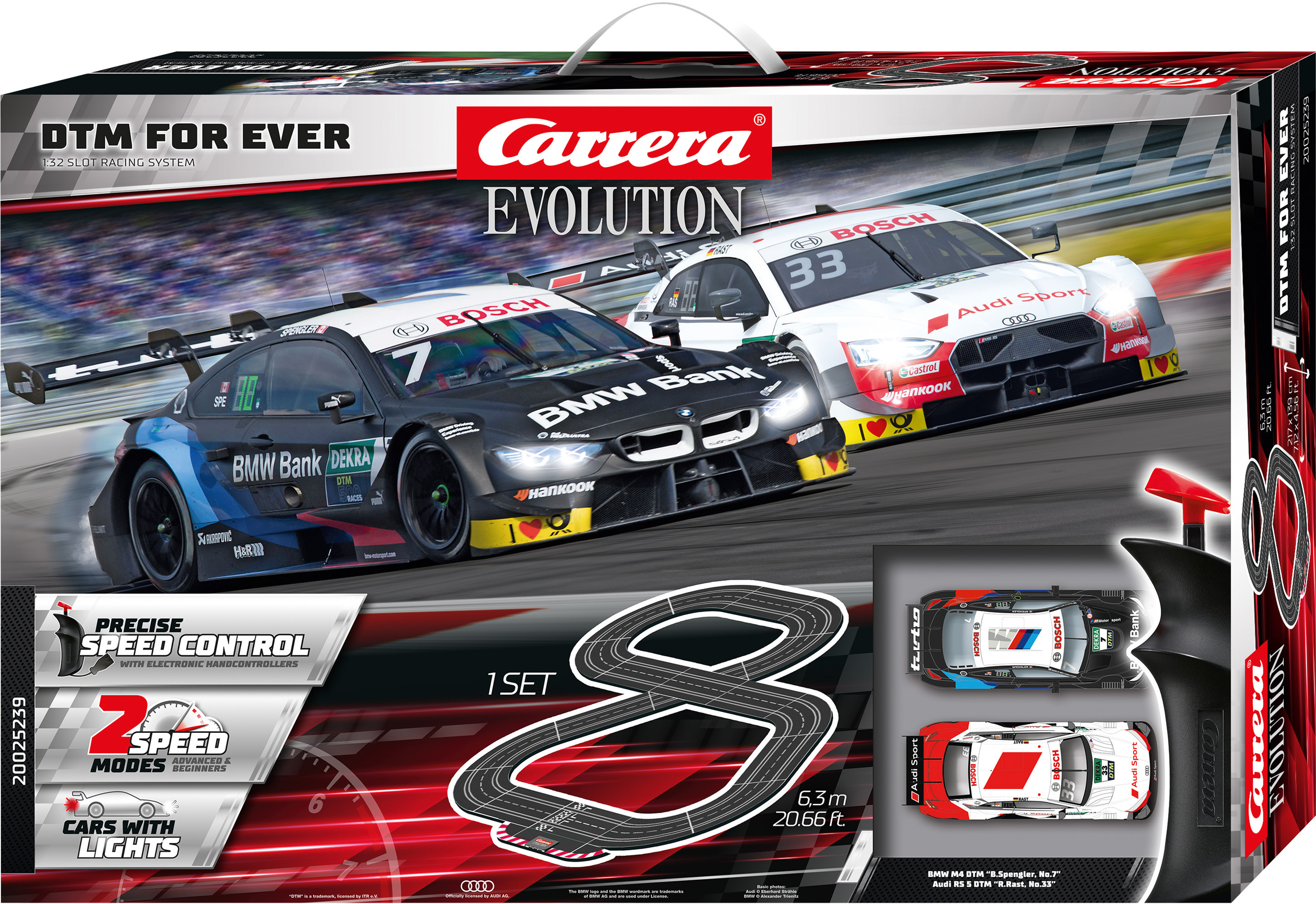 Carrera  Autorennbahn Evolution - DTM For Ever