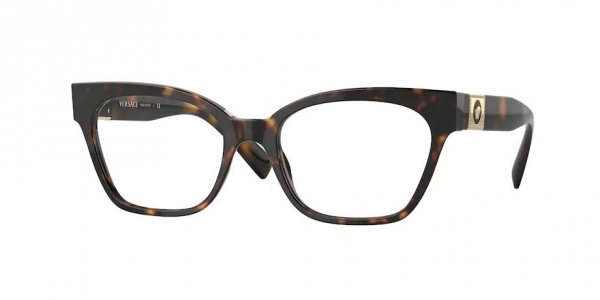 Versace VE3294 108 Havana Cat Eye Glasses