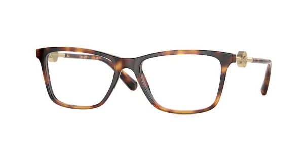 Versace VE3299B 5217 Havana Rectangle Glasses
