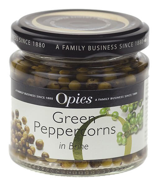 Opies GREEN PEPPERCORNS 115G