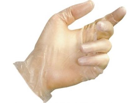 Mapa Gants jetables vinyle non poudrés - taille 8 - boîte de 100