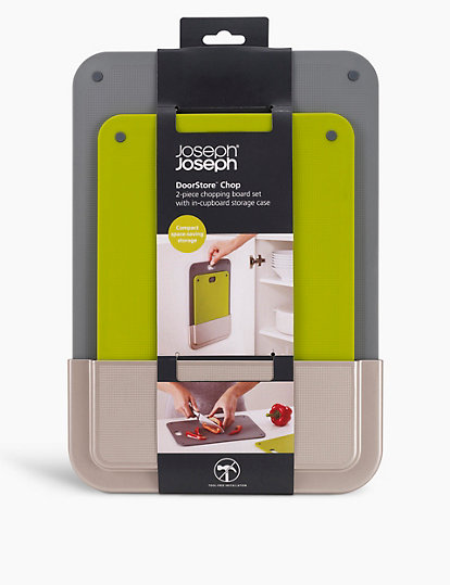 Joseph Joseph Set of 2 Door Store™ Chopping Boards - 1SIZE - Multi, Multi