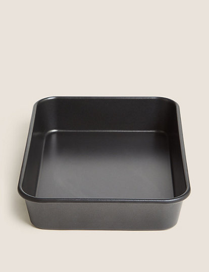 Marks and Spencer Aluminised Steel 35cm Large Roaster - 1SIZE - Charcoal, Charcoal