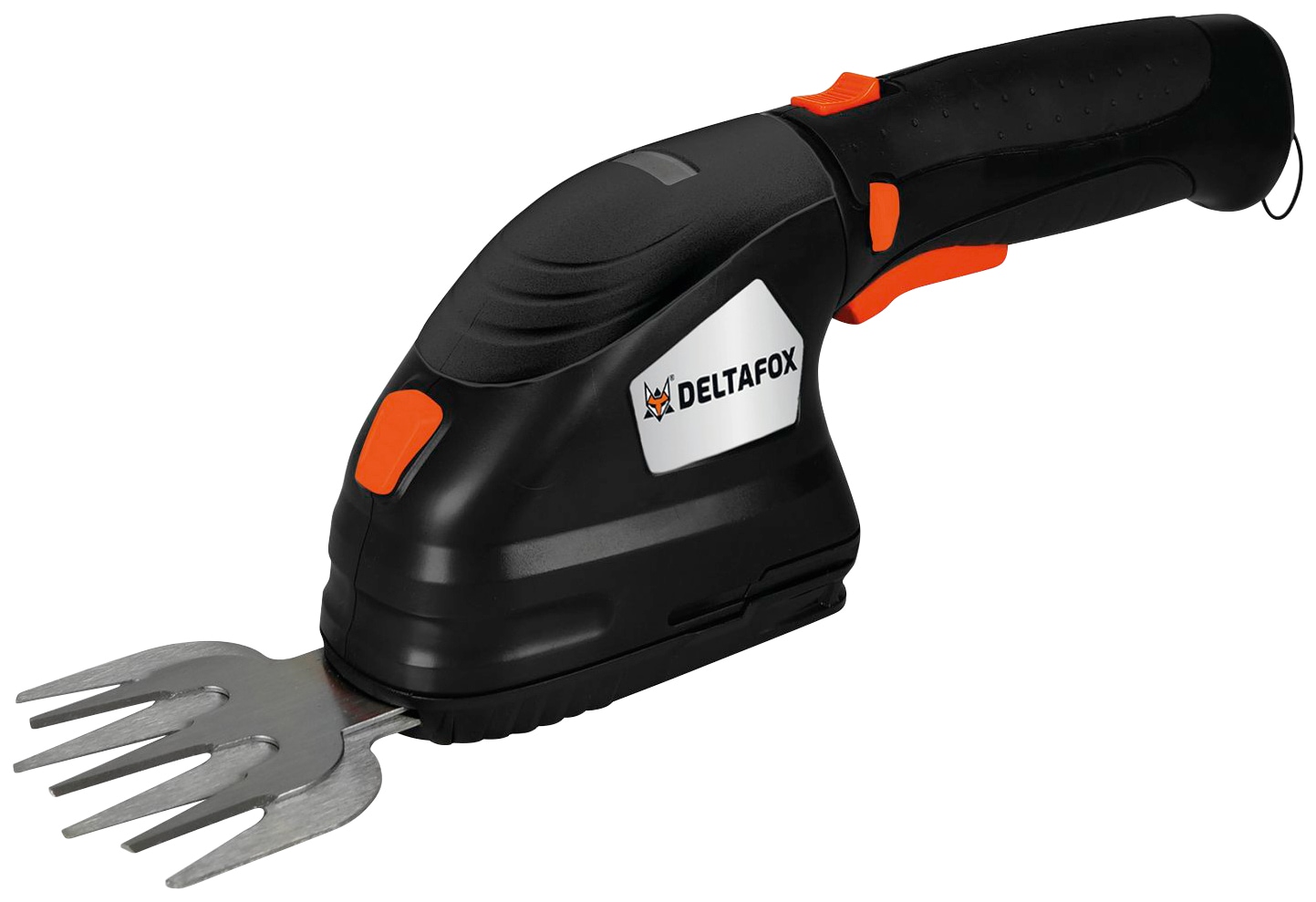 Deltafox  Akku-Gras- und Strauchscherenset DG-CGS 7220, 8/12cm Arbeitsbreite, mit Akku und Ladegerät