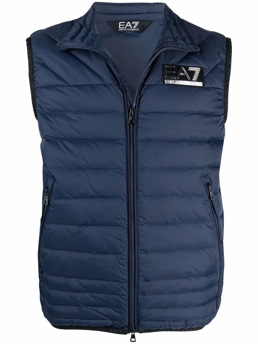 Ea7 Emporio Armani Logo Down Waistcoat
