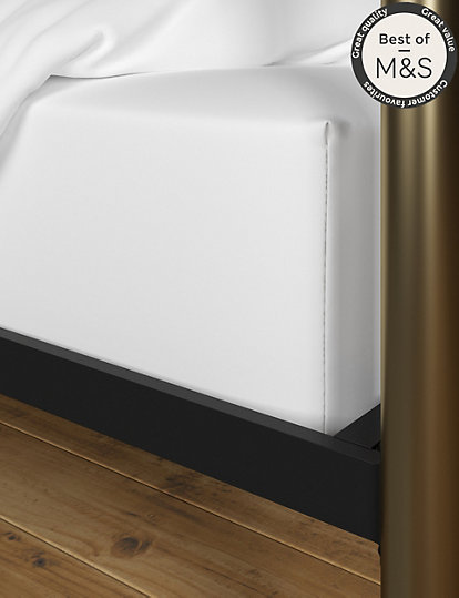 Marks and Spencer Comfortably Cool Extra Deep Fitted Sheet - SGL - Navy, Navy