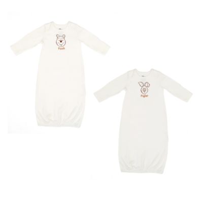Disney Store Winnie the Pooh and Piglet Baby Sleeper Gowns - From shopDisney