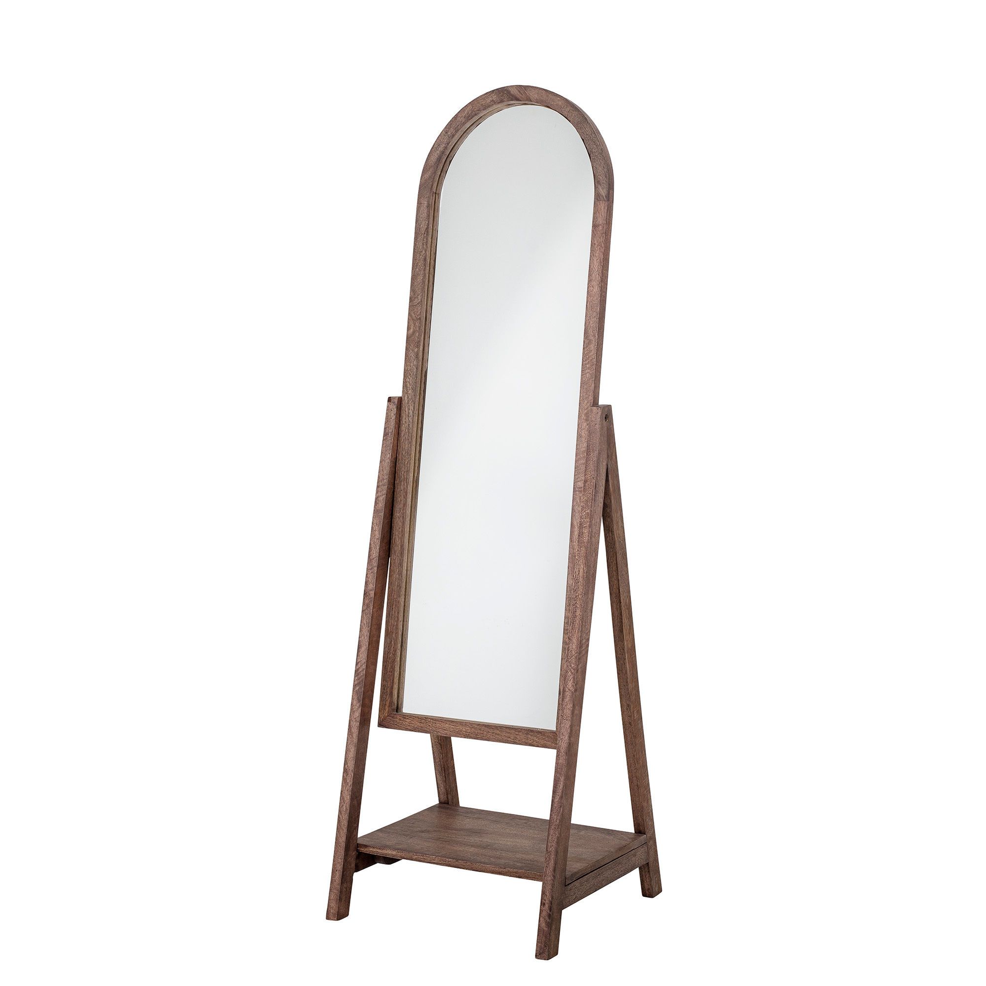 Bloomingville Miroir Cathia en mangue marron - 