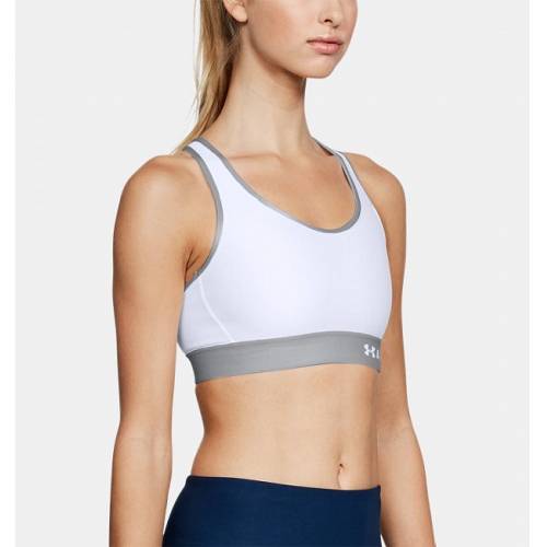  Under Armour  Women's Armour Mid Sports Bra | XS | White