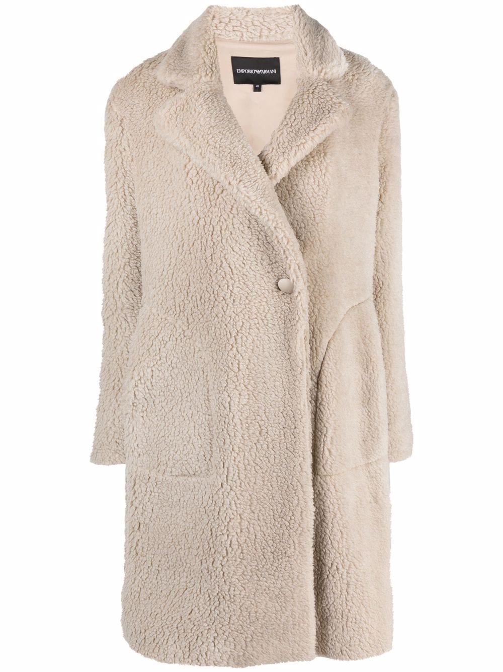 Emporio Armani Faux Fur Coat