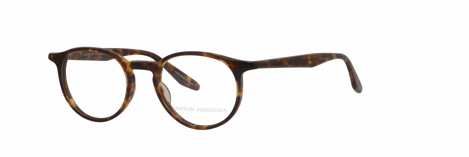 Barton Perreira Norton BP5043 0LY Chestnut Round Glasses in Dark Tortoise