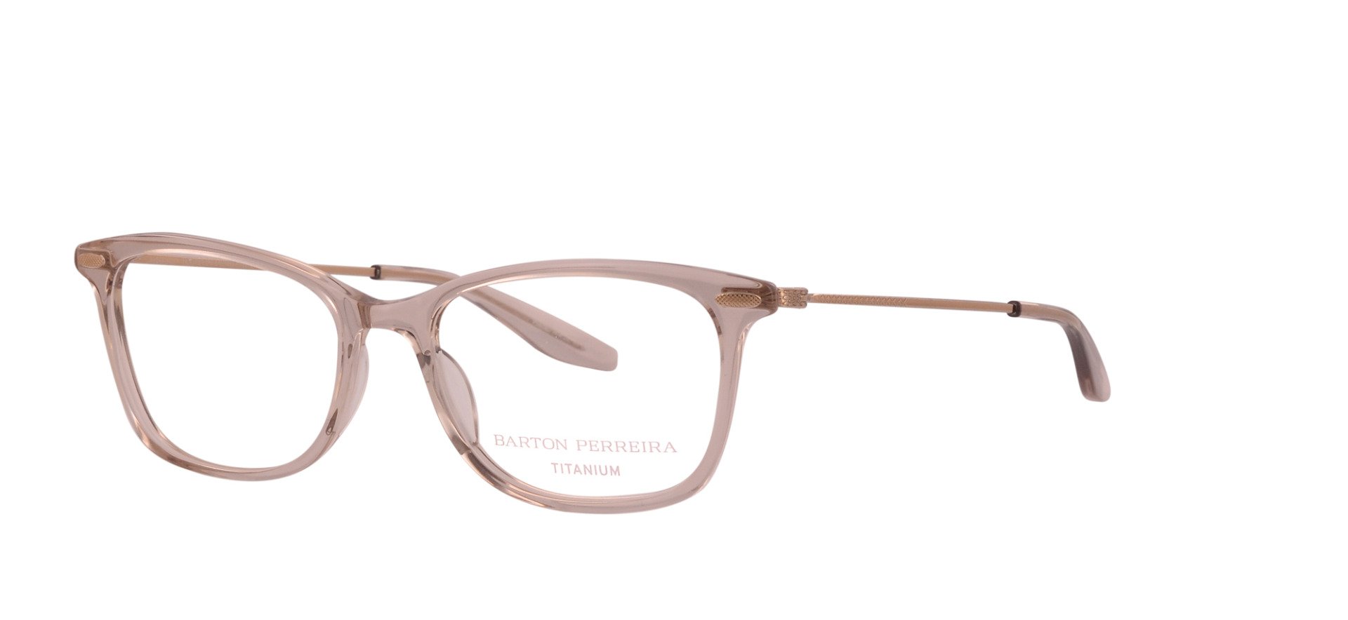 Barton Perreira Davis BP5020 1CS Hush-Rose Gold ** Rectangle Glasses in Pink