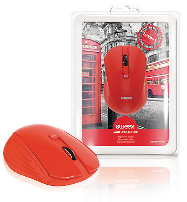 NC Souris sans fil Curacao SWEEX coloris Rouge