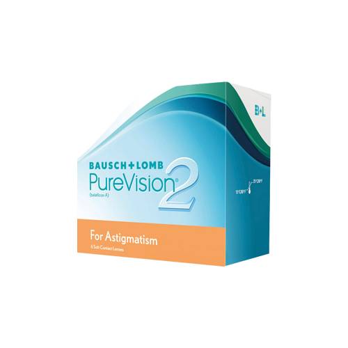 Pure Vision 2 HD For Astigmatism, 6 Stück Kontaktlinsen von Bausch & Lomb