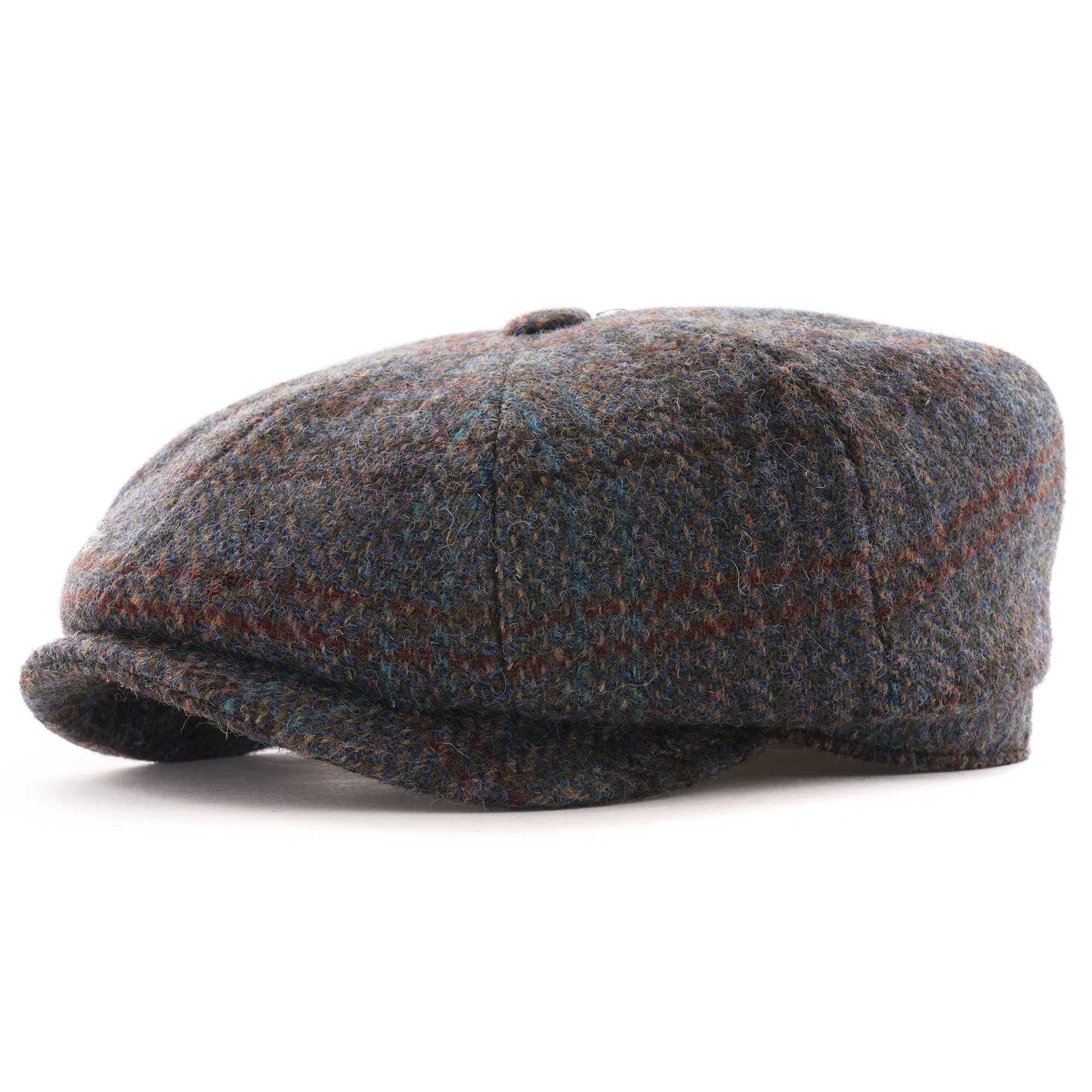 Stetson Headwear Stetson Hats Hatteras Harris Tweed Flat Cap | Multi |