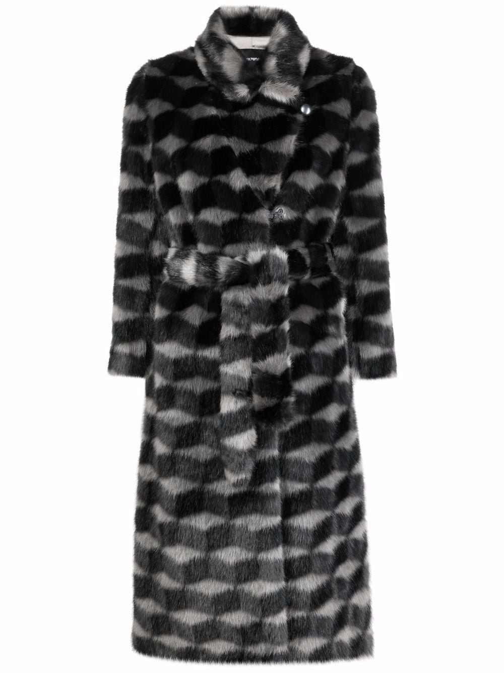 Emporio Armani Faux Fur Coat