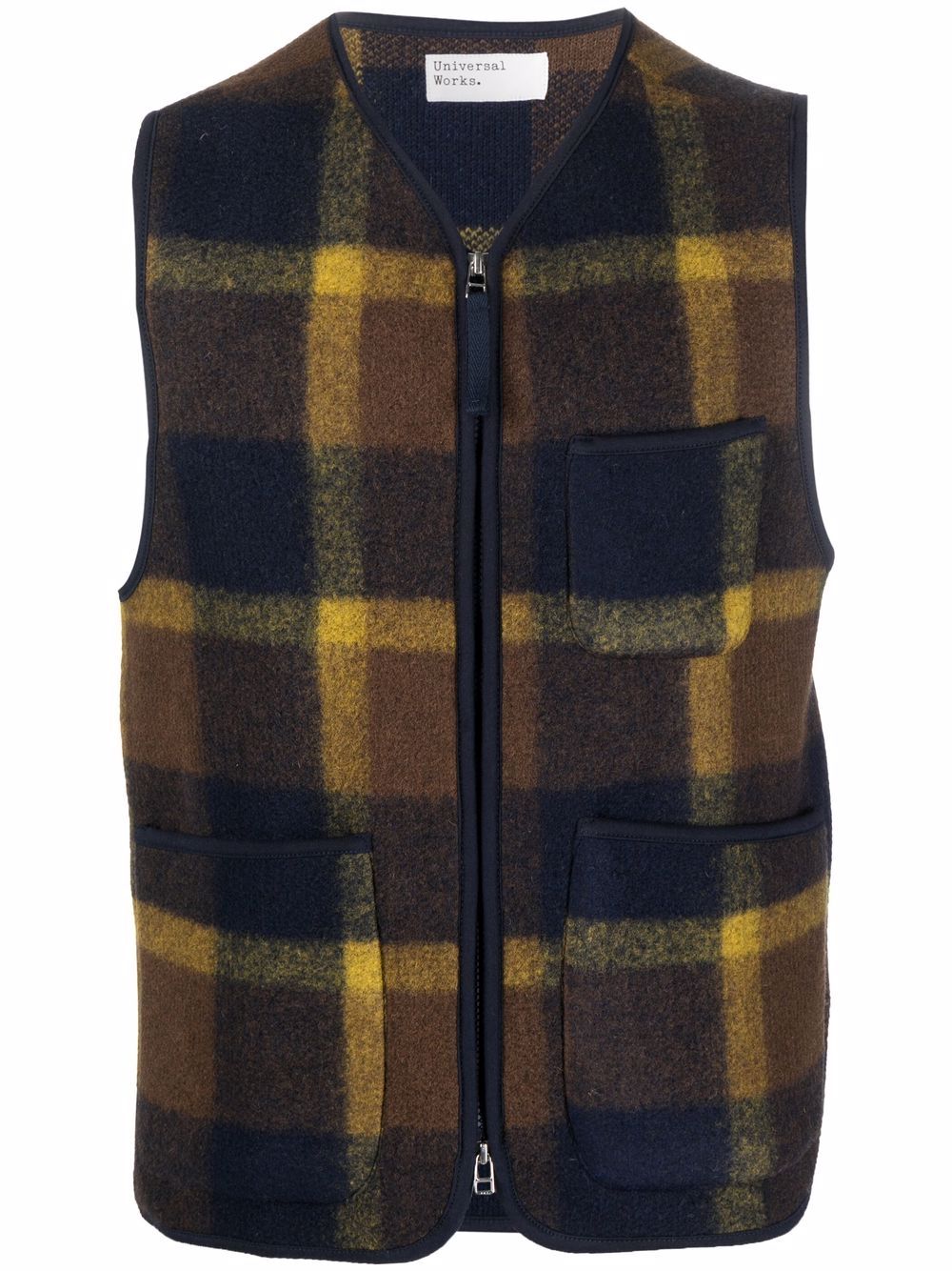 UNIVERSAL WORKS Zipped gilet