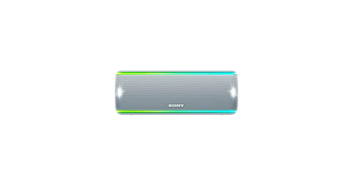 Docking Speakers Genie Ping Sony Srs Xb31 Extra Bass Waterproof Bluetooth Nfc Portable Speaker With Led Ring Strobe