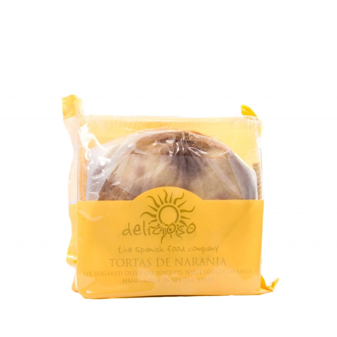Delicioso Tortas De Naranja Orange Olive Oil Biscuits 180g