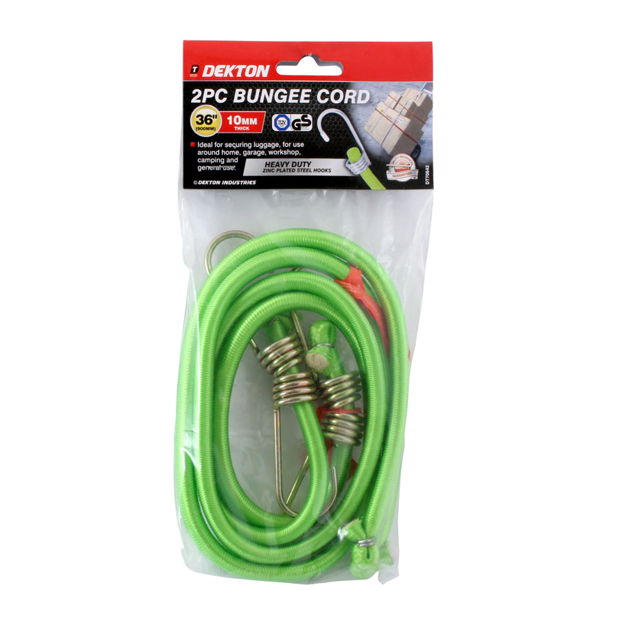 Dekton Bungee Cords 36"/900mm - 2 Piece