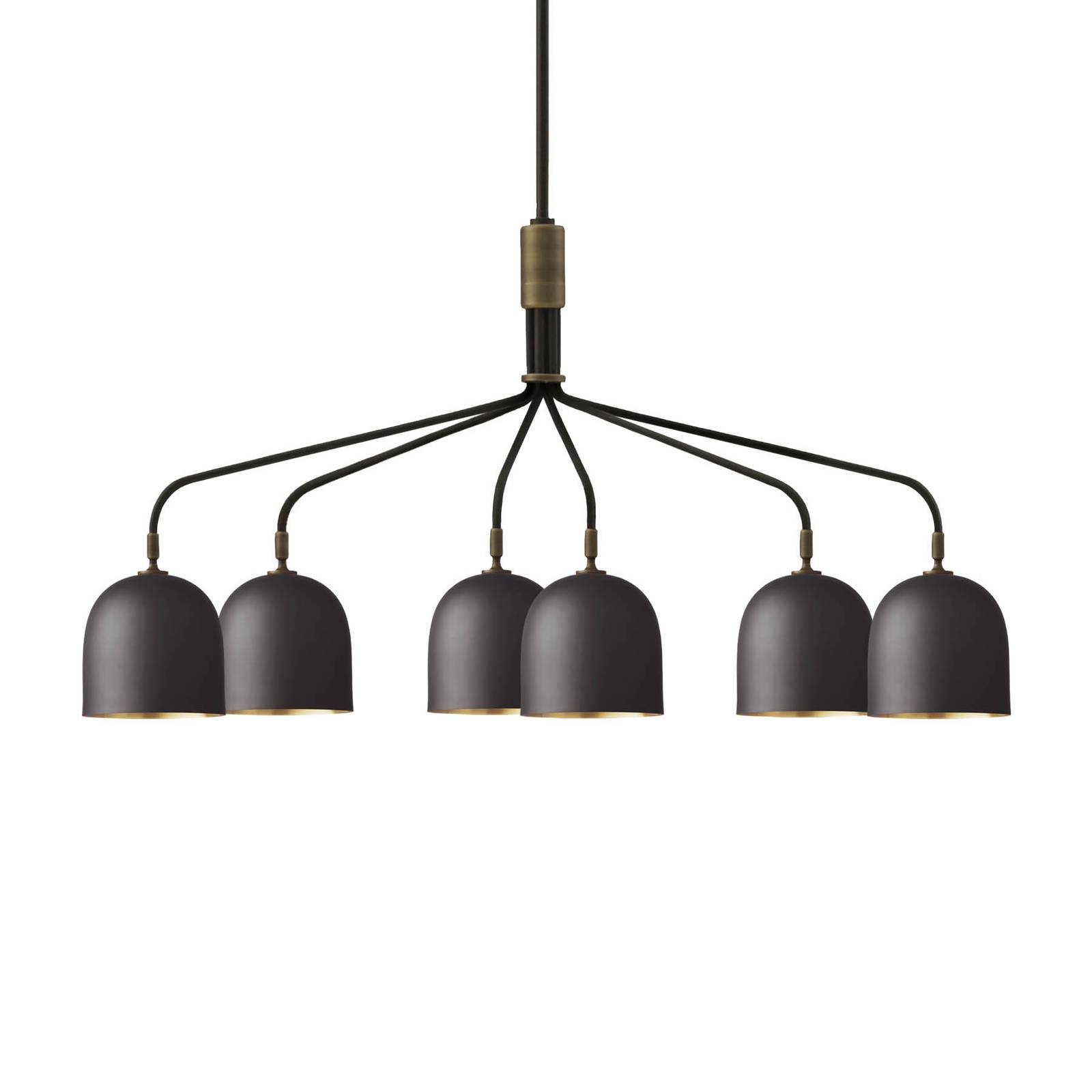 GUBI  Howard lustre 6 lampes métal à canon